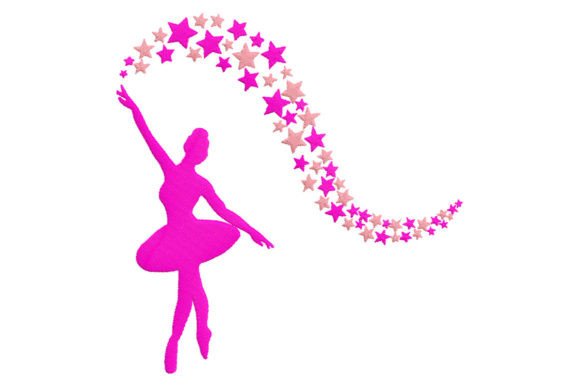 Ballerina with Stars Review: A Whimsical Embroidery Design for Real Projects