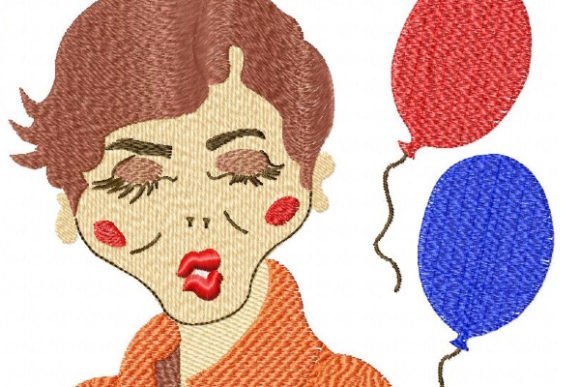 Brenda Character: A Seasonal Embroidery Masterpiece