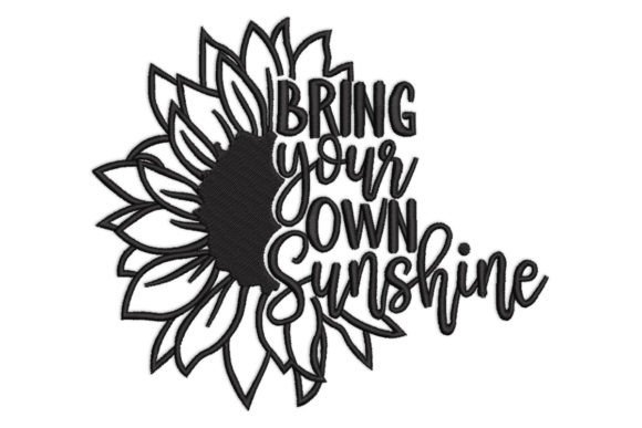 Bring Your Own Sunshine Embroidery Review