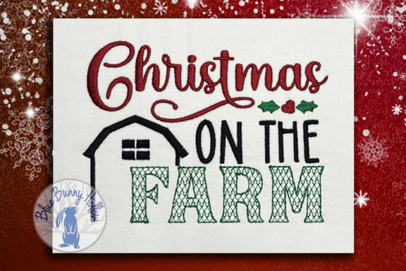 Christmas on the Farm Embroidery Design Review