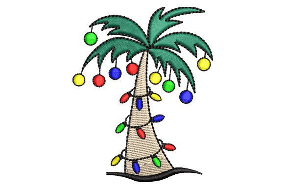 Christmas Palm Tree Embroidery Review