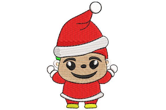 Christmas Santa Claus Cartoon Embroidery Review