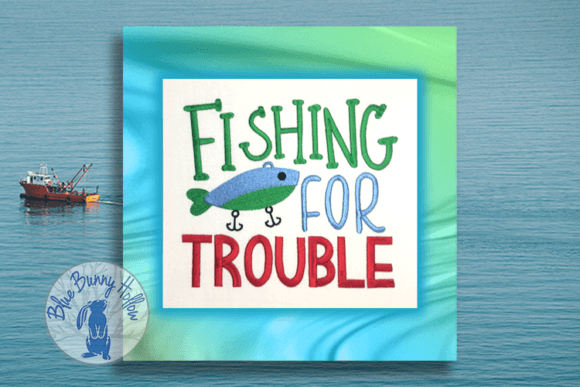 Fishing for Trouble Embroidery Review