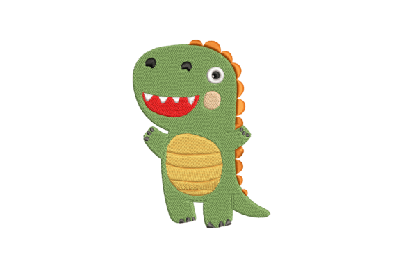 Funny Dinosaur Embroidery Review