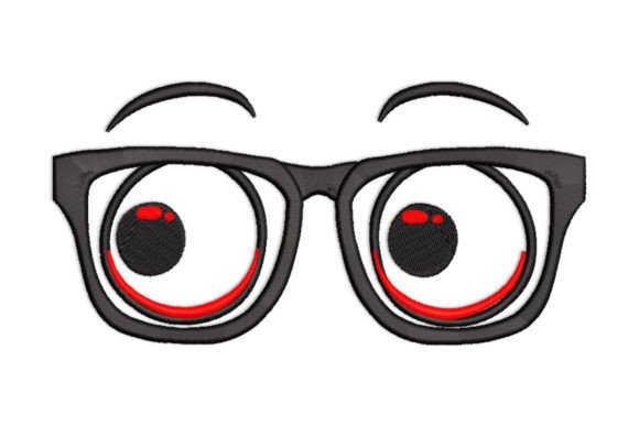 Glasses with Eyes Embroidery Design Review