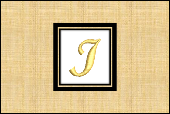 Gold Font-I Review for Seasonal Embroidery Projects