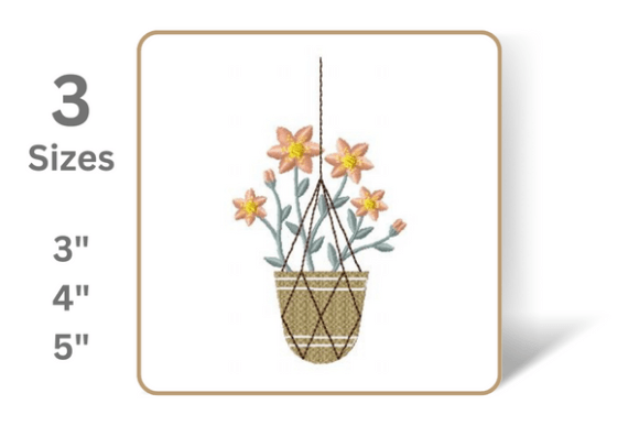 Hanging Flowers Embroidery Review for Real Projects