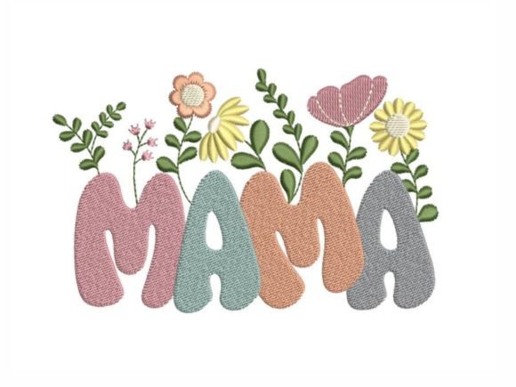Mama Flower Embroidery Design Review