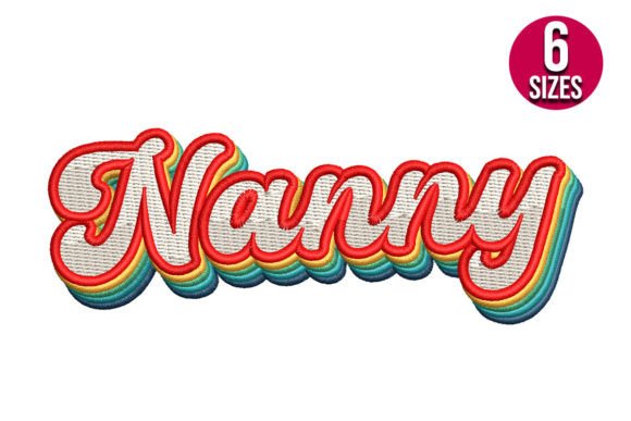 Nanny Retro Embroidery Design Review for Real Projects
