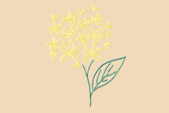 Oleander Flower Embroidery Design Review