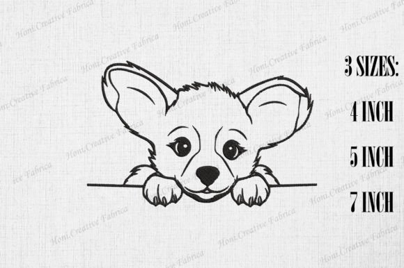 Pembroke Welsh Corgi Dog Peeking Wall Review