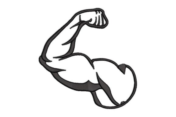 Review of Muscle Arm Embroidery Design for Seasonal Projects