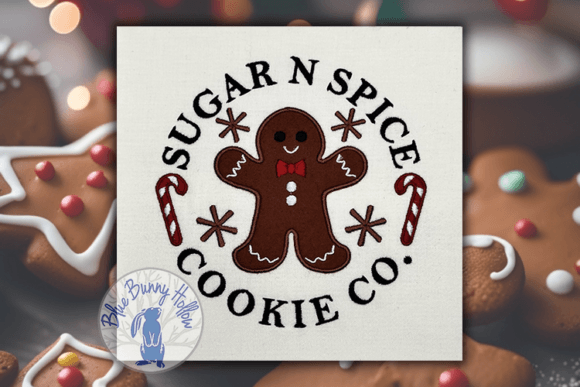 Sugar and Spice Cookie Co. Embroidery Design Review