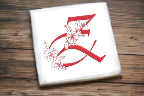 Z Floral Monogram Letter: A Designer’s Perspective